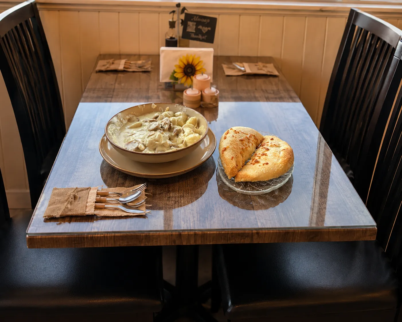 Fresh handcrafted pizza and Italian dishes at Pizzaberg Cafe Okotoks